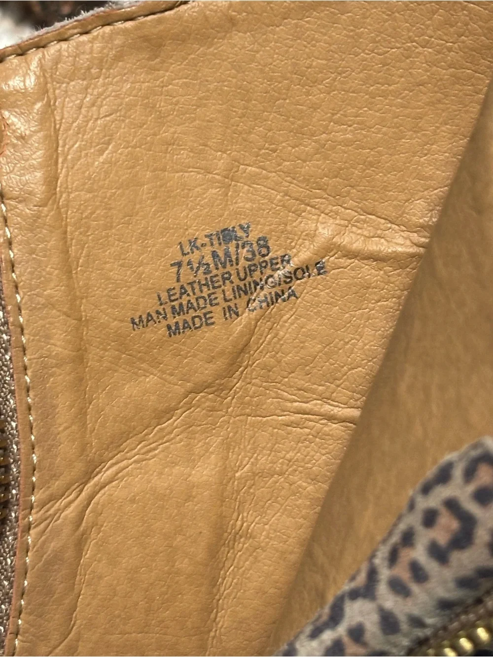 Lucky Brand stylish leopard